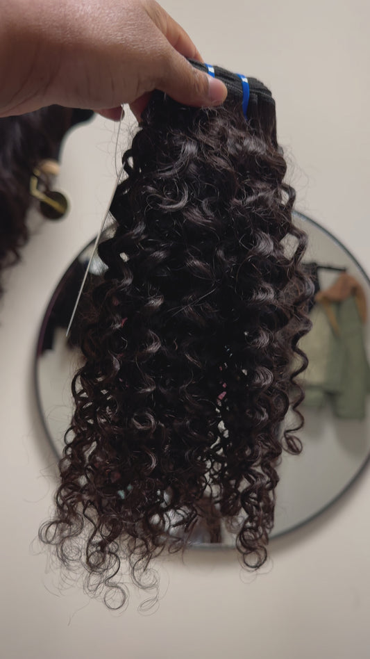 Curly Brazilian Human Hair Bundle Deals